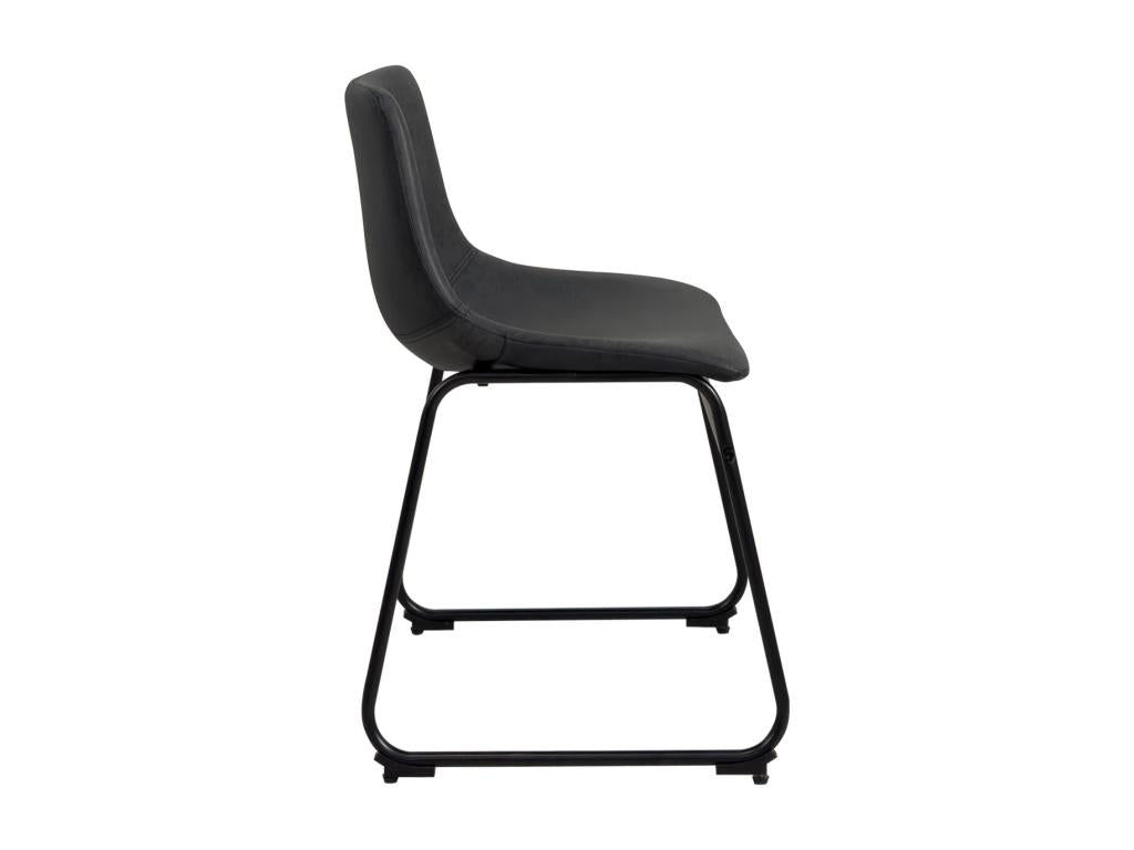 Mobili per la casa in pelle nera