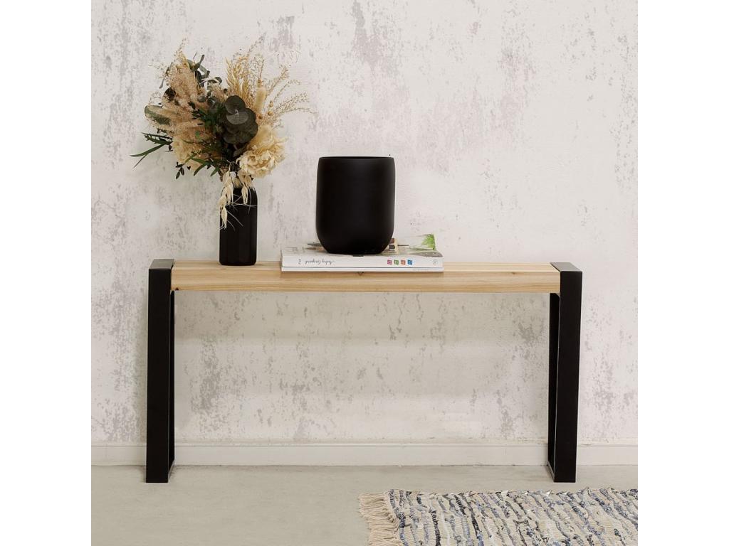 Panca in legno di pino beige