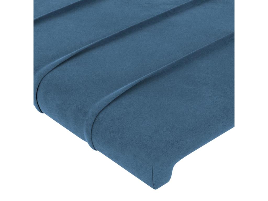 Letto blu, 183 x 23 x 118 cm