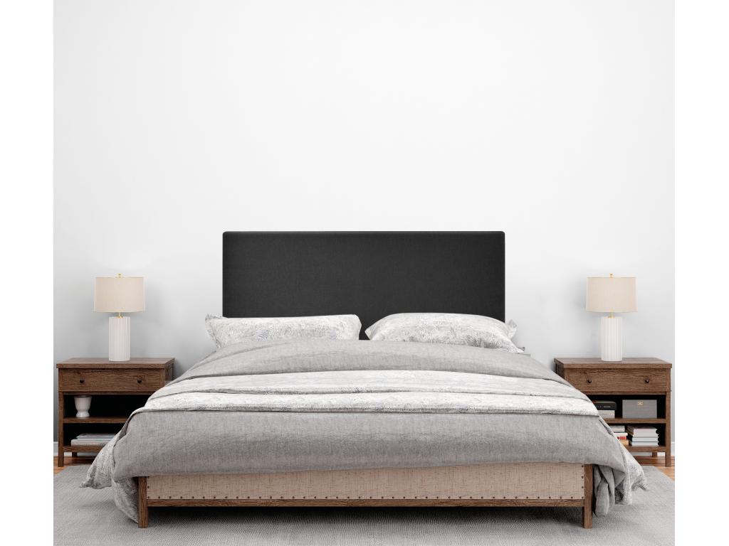 Letto in tessuto giallo, 145 x 60 cm