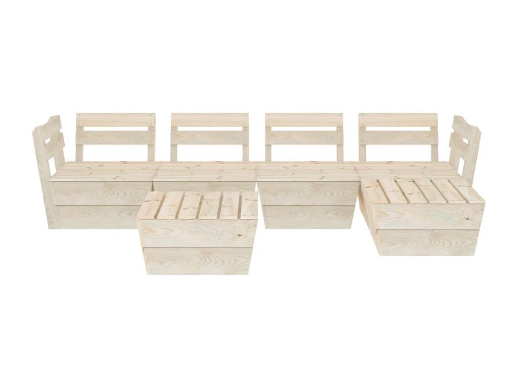 Set di mobili da esterno beige