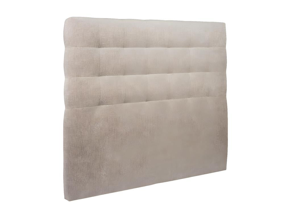 Letto in tessuto beige