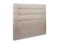 Letto in tessuto beige