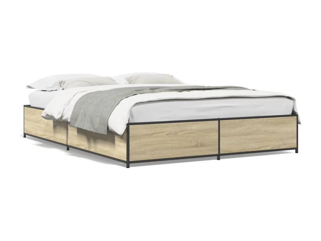 Materasso in legno di quercia marrone, 120 x 190 cm