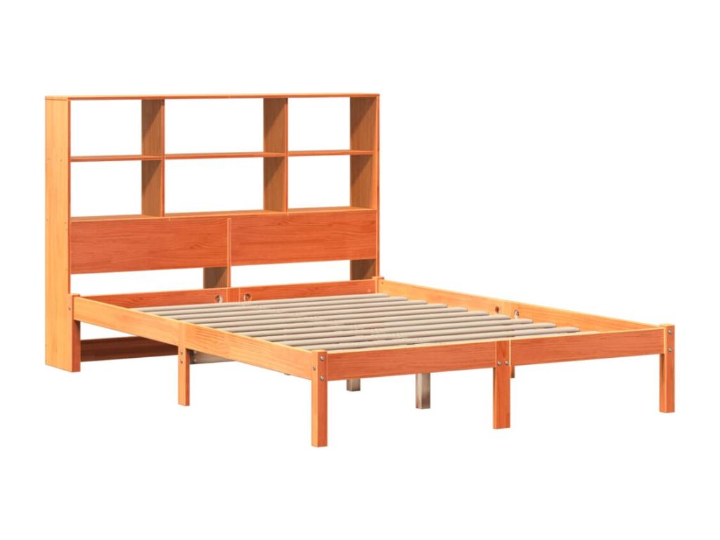 Materasso in legno di pino marrone, 135 x 190 cm