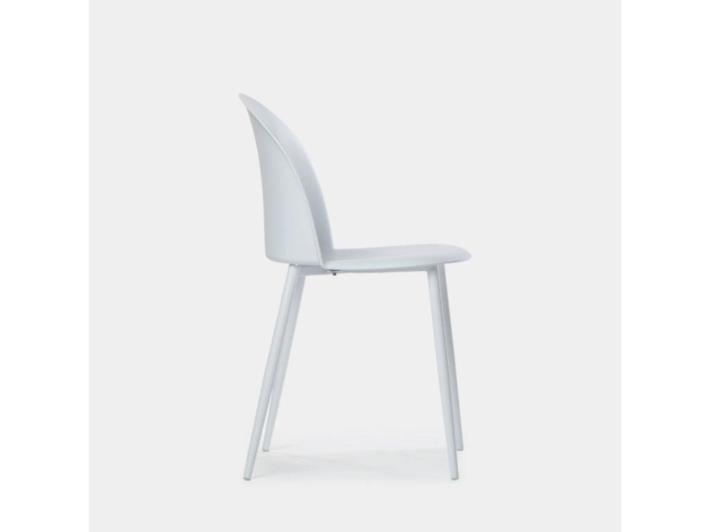 Sedia bianca, 48 x 79 cm