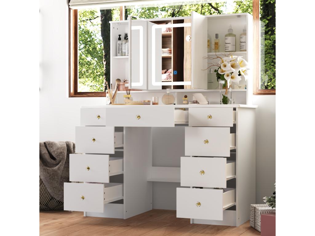 Mobili per la casa bianchi, 50 x 110 x 137 cm