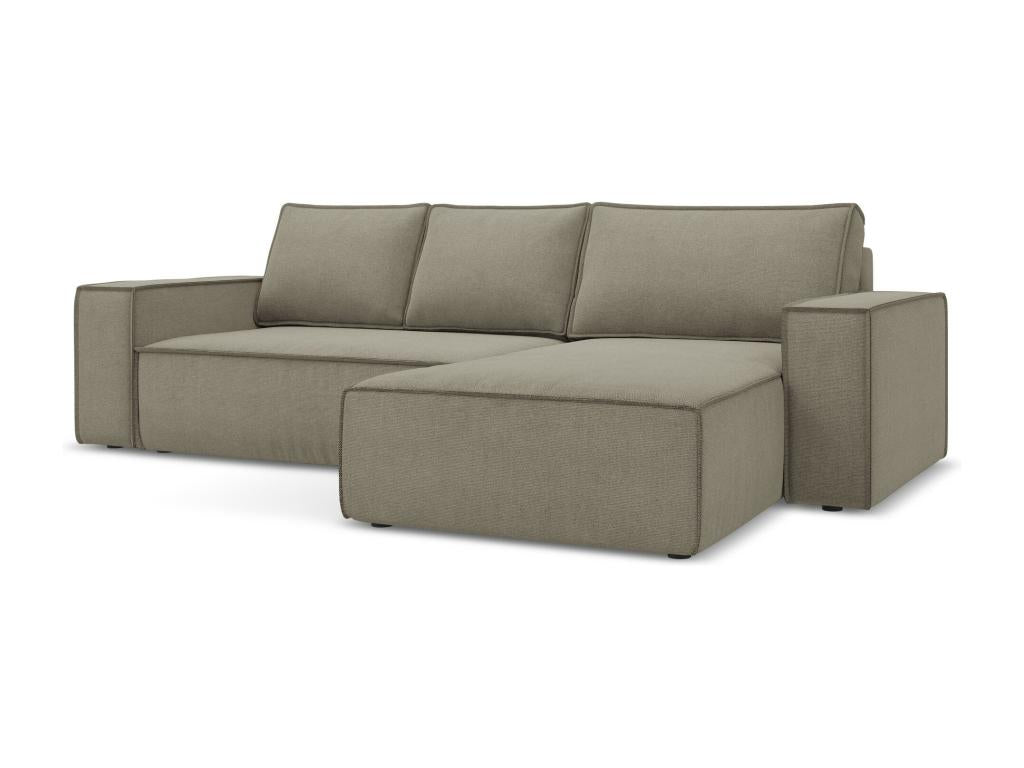 Divano letto in tessuto beige - dlz1766573087886