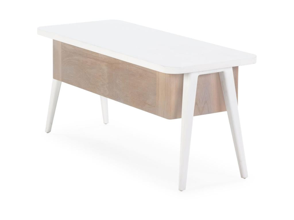 Mobile TV bianco, 110 x 45 x 50 cm