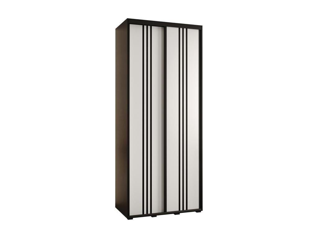 Armadio nero, 120 x 60 x 235,2 cm