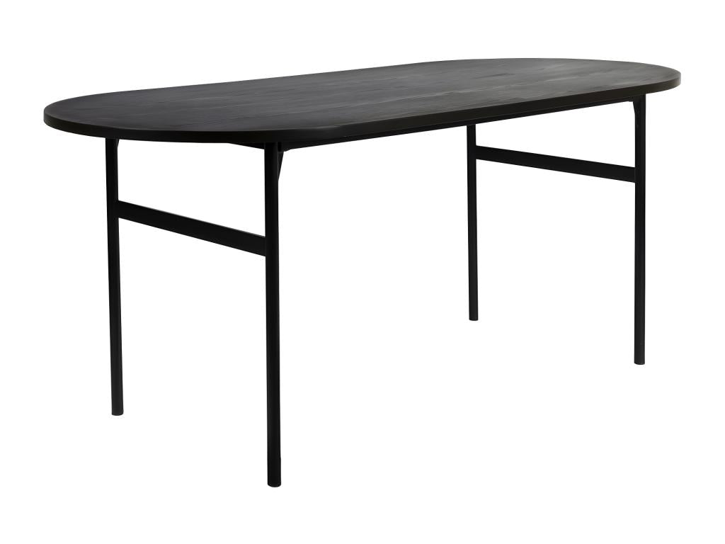 Tavolo da pranzo in metallo nero