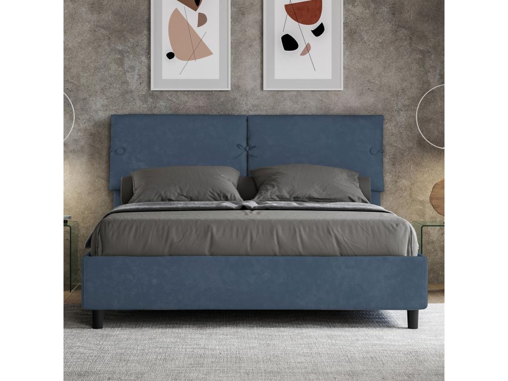 Letto blu, 160 x 190 cm