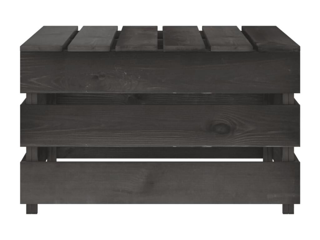 Tavolo in legno di pino grigio